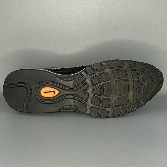 Off-White x Nike Air Max 97 Black / Orange - Zip Tie Size 13 AJ4585-001 OG Box - Picture 11 of 15